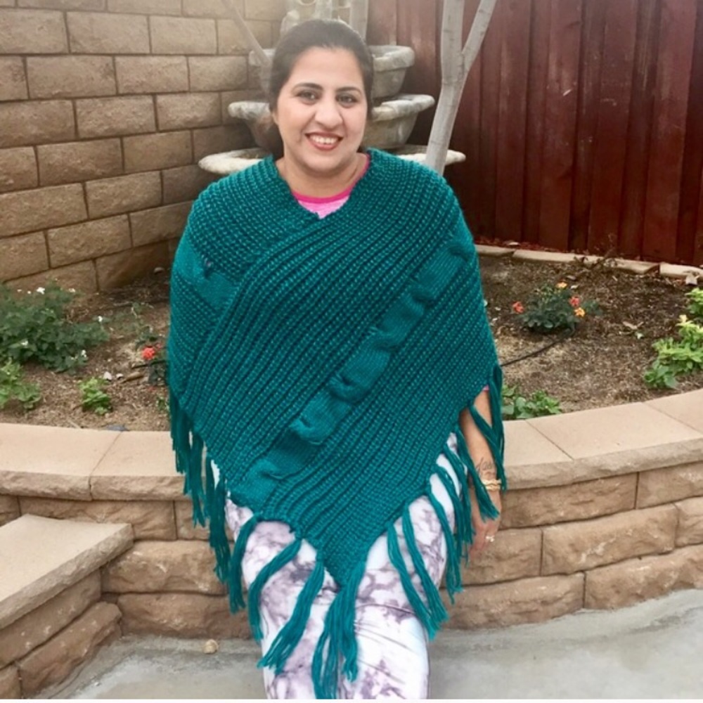 Handmade poncho/ sweater